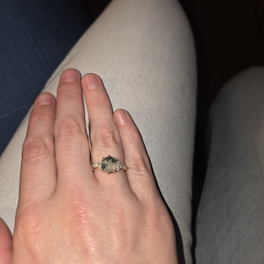 Brand New Gold Seagrass Ring